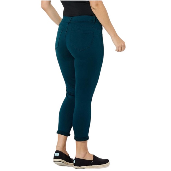 Democracy Blue Pine Ankle Skimmers Pant - Picture 4 of 9